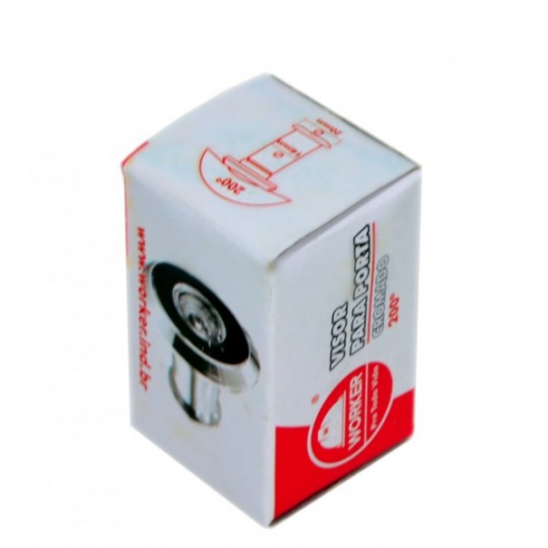 VISOR PARA PORTA CROMADO