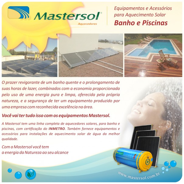 Aquecedor Solar MASTERSOL