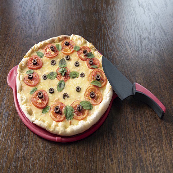 CONJUNTO FORMA DE PIZZA SILICONE 