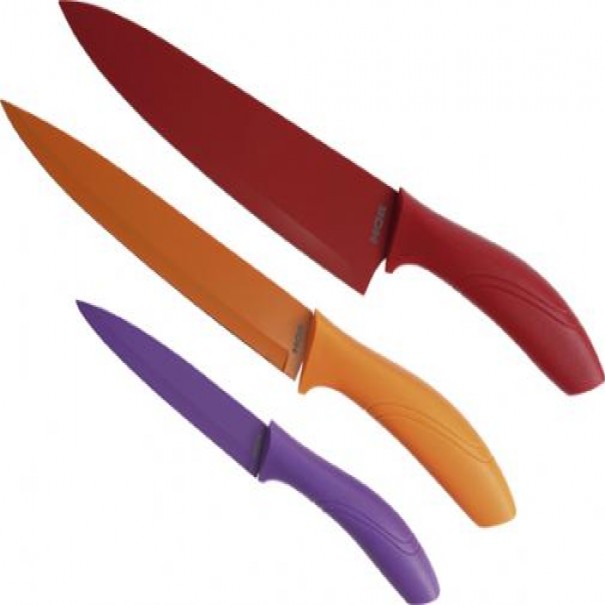 CONJUNTO FACAS COLORI 3 PEÇAS